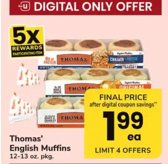 ACME Thomas' english muffins offer