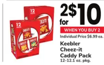 ACME Keebler cheez-it caddy pack offer