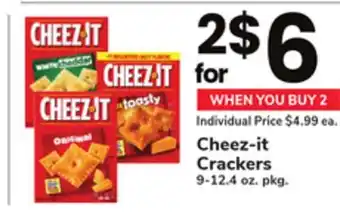 ACME Cheez-it crackers offer