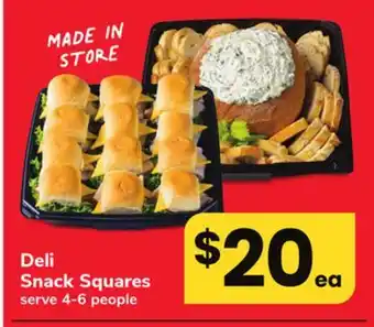 ACME Deli snack squares offer