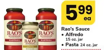 ACME Rao's sauce offer