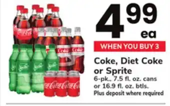 ACME Coke, diet coke or sprite offer