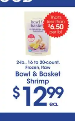 Price Rite Bowl & basket shrimp offer