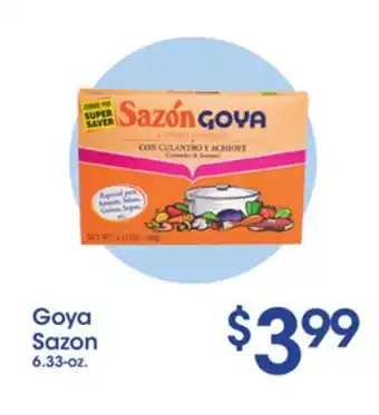 Price Rite Goya sazon offer