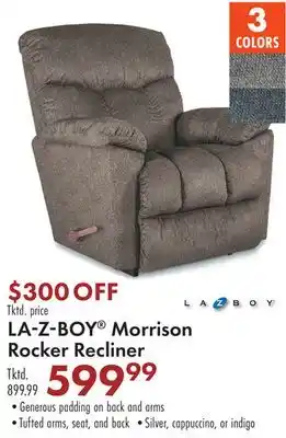 Boscov's La-z-boy morrison rocker recliner offer