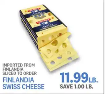 Kings Food Markets Finlandia swiss cheese offer