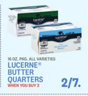 Kings Food Markets Lucerne butter quarters offer