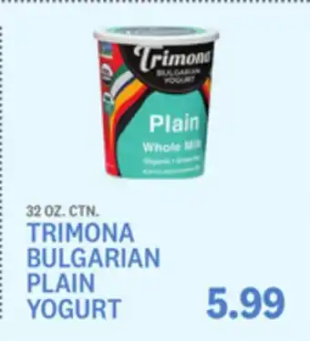 Kings Food Markets Trimona bulgarian plain yogurt offer