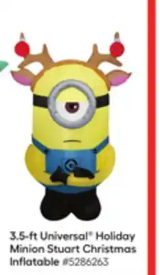 Lowe's 3.5-ft universal holiday minion stuart christmas inflatable offer