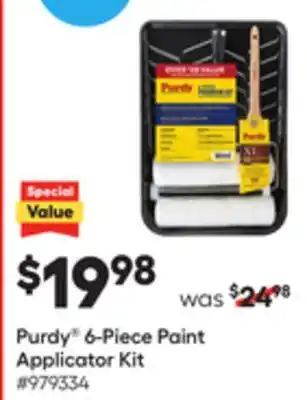 Lowe's Purdy 6-piece paint applicator kit offer