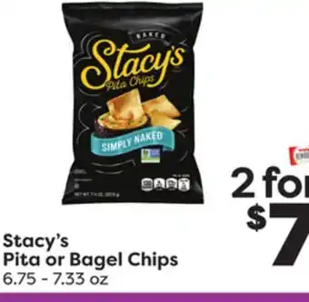 Weis Markets Stacy's pita or bagel chips offer