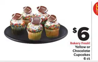 Weis Markets Yellow or chocolate cupcakes offer
