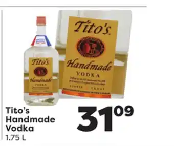 Weis Markets Tito's handmade vodka offer