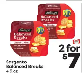 Weis Markets Sargento balanced breaks offer