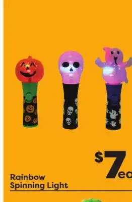 Weis Markets Rainbow spinning light offer