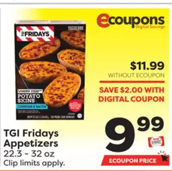 Weis Markets Tgi fridays appetizers offer