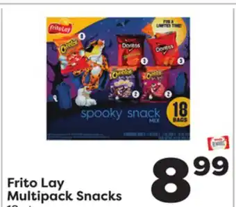 Weis Markets Frito lay multipack snacks offer