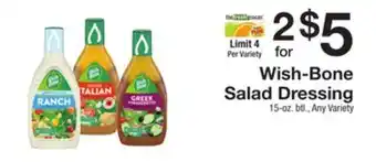 The Fresh Grocer Salad dressing offer