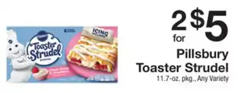 The Fresh Grocer Toaster strudel offer