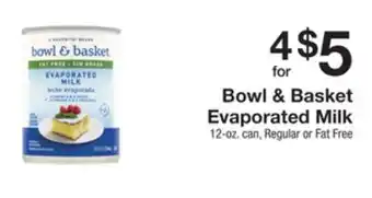 The Fresh Grocer Evaporated milk offer