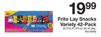The Fresh Grocer Snacks variety 42-pack offer