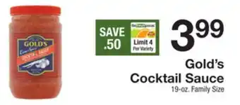 The Fresh Grocer Cocktail sauce offer
