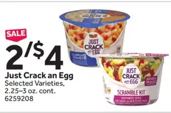 Stop&Shop Just crack an egg offer