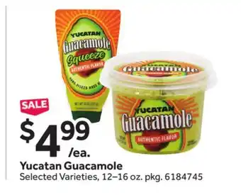 Stop&Shop Yucatan guacamole offer