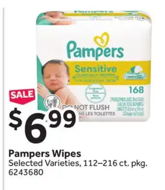 Stop&Shop Pampers wipes offer
