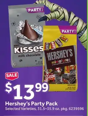 Stop&Shop Hershey's party pack offer