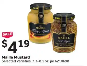 Stop&Shop Maille mustard offer
