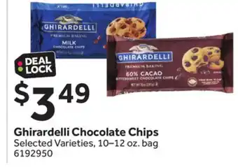 Stop&Shop Ghirardelli chocolate chips offer