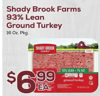 DeCicco & Sons Shady brook farms 93% lean ground turkey offer