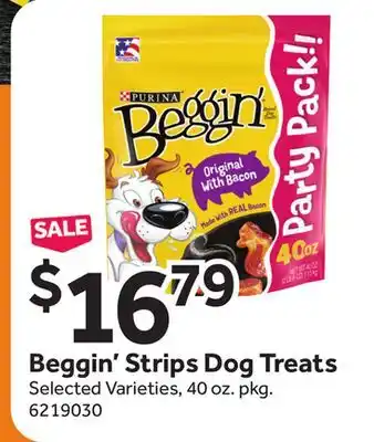 Stop&Shop Beggin' strips dog treats offer