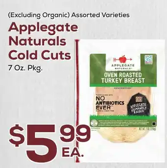 DeCicco & Sons Applegate naturals cold cuts offer