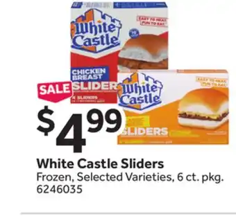 Stop&Shop White castle sliders offer