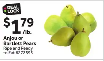 Stop&Shop Anjou or bartlett pears offer
