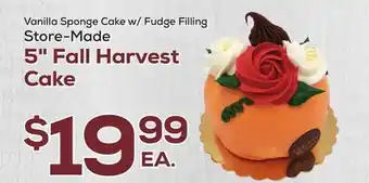 DeCicco & Sons 5 fall harvest cake offer