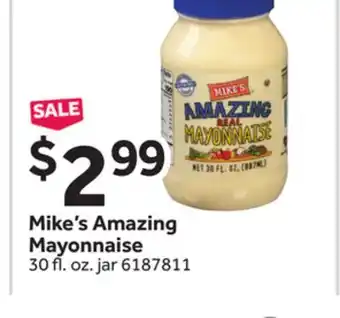 Stop&Shop Mike's amazing mayonnaise offer