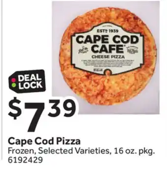 Stop&Shop Cape cod pizza offer