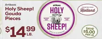 DeCicco & Sons Artikaas holy sheep! gouda pieces offer