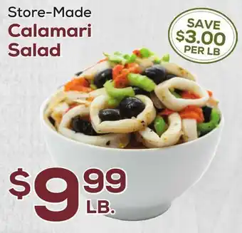 DeCicco & Sons Calamari salad offer