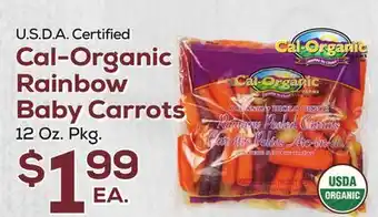 DeCicco & Sons Cal-organic rainbow baby carrots offer