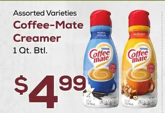 DeCicco & Sons Coffee-mate creamer offer