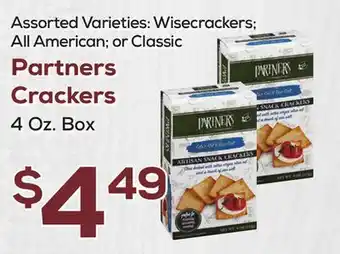 DeCicco & Sons Partners crackers offer
