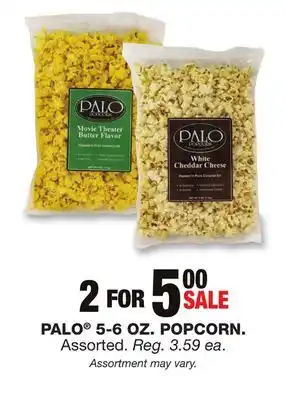 Blain's Farm & Fleet Palo 5-6 oz. popcorn offer