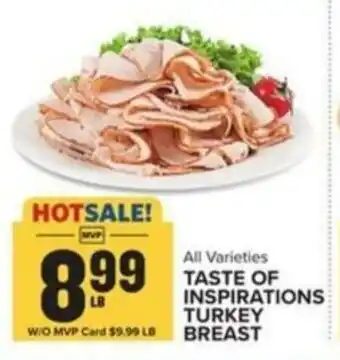 Food Lion TASTE OF INSPIRATIONS TURKEY BREAST offer