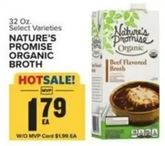 Food Lion NATURE'S PROMISE ORGANIC BROTH offer