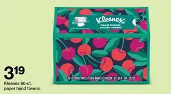 Target Kleenex 60-ct. paper hand towels. offer