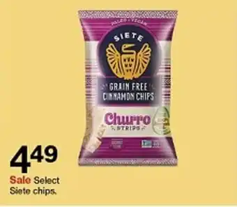 Target Select Siete chips. offer